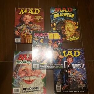 MAD Magazine Collector's Editions - Colorful Covers Lot Of 5